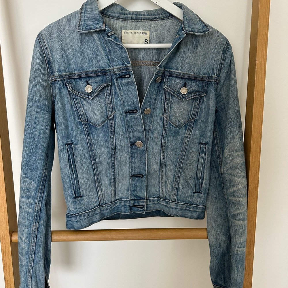 rag & bone Blue Jean Jacket